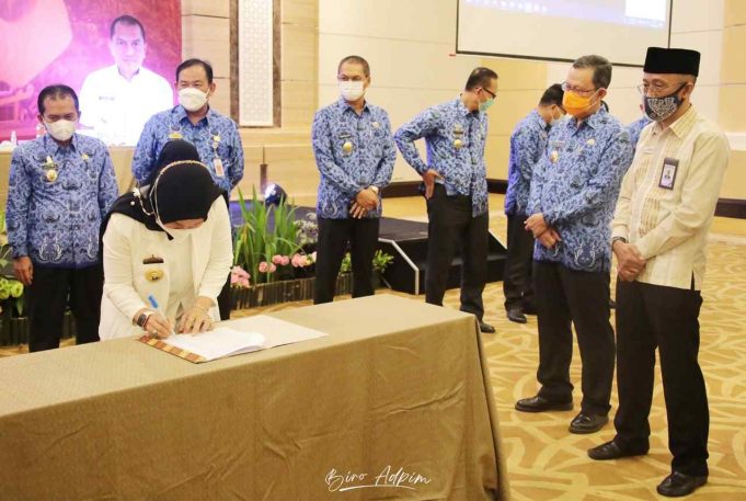 Rakor Program Bansos dan DTKS, Gubernur Arinal Minta Dinsos Kabupaten/Kota Lakukan Verifikasi dan Validasi Data secara Akurat