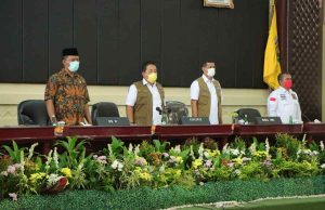 Gubernur Arinal Dampingi Kunker Kepala BNPB Dalam Rakor Penanganan Covid-19 Di Wilayah Lampung