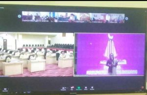 Peringati HUT Kabupaten Tuba ke 24 dan Provinsi Lampung ke 57 Secara Virtual
