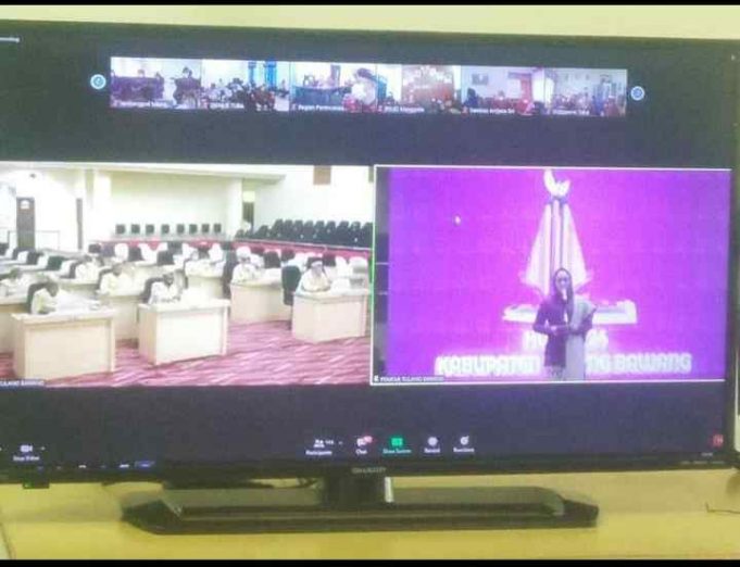 Peringati HUT Kabupaten Tuba ke 24 dan Provinsi Lampung ke 57 Secara Virtual