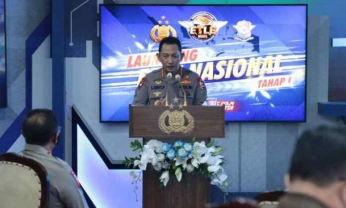 Kapolri Luncurkan ETLE Nasional Tahap I