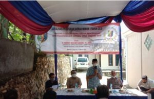 Anggota DPRD Dapil Bandar Lampung, Rahmat Mirzani Djausal Laksanakan Sosper