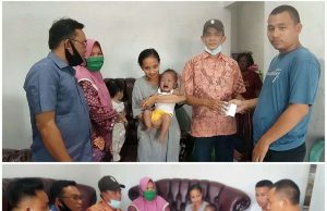 DPC Ormas GBN Tuba Silaturahmi Sekaligus Berikan Bantuan Kepada Fairus