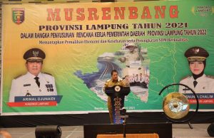 Buka Musrenbang Provinsi Lampung 2021, Gubernur Arinal Jadikan Tahun 2022 sebagai Tahun Kunci Pemulihan Ekonomi dan Lepas dari Tekanan Covid-19