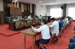 Pemdakab Tuba Adakan Rakor Tentang Ketentuan Pembatasan di Masa Pandemi Covid – 19