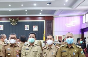 Pj Bupati Bambang Sumbogo Hadiri Rakor Pencegahan Korupsi
