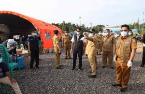Melonjaknya Arus Balik, Bupati Lamsel Tinjau Tiga Titik Check Point