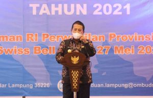 Gubernur Arinal Djunaidi Hadiri Penandatanganan Dan Deklarasi Komitmen Kepala Daerah Dalam Penyelenggaraan Pelayanan Publik