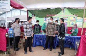 Pantau Pelaksanaan PPKM di Lampung Timur, Tim Monitoring Divisi IV Minta Optimalkan Posko Penanganan Covid-19 di Tingkat Kelurahan