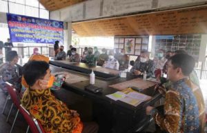Tim Monitoring Divisi III Pantau Penerapan Pelaksanaan PPKM Mikro di Kabupaten Tubaba