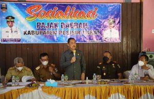 Sekda Pesibar Buka Acara Sosialisasi Pajak Daerah