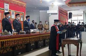 Waris Basuki Resmi Jabat Wakil Ketua DPRD Kabupaten Lampung Selatan