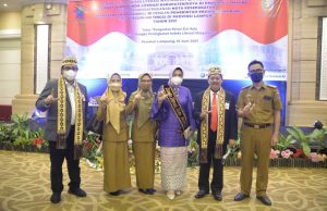 Silfia Naharani Wahdi Dikukuhkan Sebagai Bunda Literasi Kota Metro Periode 2021-2026