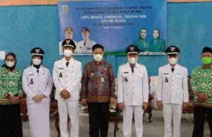 Bupati Way Kanan Lantik Kepala Kampung Terpilih se-Kecamatan Blambangan Umpu