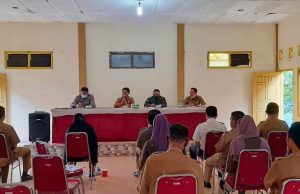 Danramil 421-03-Penengahan Hadiri Rakor Bulanan Kecamatan Bakauheni