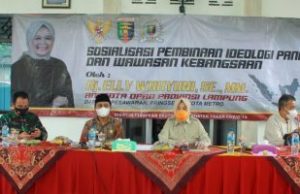 Anggota DPRD Provinsi Lampung Elly Wahyuni Kembali Melangsungkan Giat Sosialisasi di Kabupaten Pringsewu