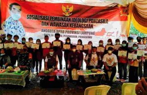 Drs.FX. Siman Sambangi Mahasiswa, Pemuda dan Warga, Sosialisasi Ideologi Pancasila dan Wawasan Kebangsaaan