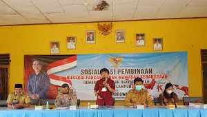 Budhi Condrowati Sosialisasi ideologi Pancasila dan wawasan kebangsaan di Tubaba