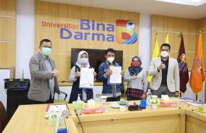 Prodi SK PTS Terbaik se-Sumbagsel ini MoA dengan Universitas Bina Darma Palembang