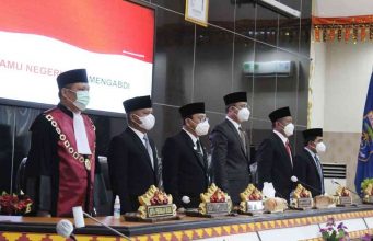 DPRD Kota Metro Gelar Paripurna pelantikan Wakil Ketua I DPRD Kota Metro sisa masa jabatan 2021-2024