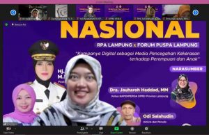 Wagub Chusnunia Buka Seminar Nasional Kampanye Digital Pencegahan Kekerasan terhadap Perempuan dan Anak