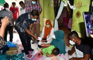 Bupati Aceh Timur Santuni Balita Penderita Talasemia di Tanoh Anou