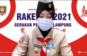 Buka Sidang Paripurna Kwarda Pramuka Lampung Tahun 2021, Chusnunia Chalim Ajak Kader Ciptakan Dewan Kerja yang Handal
