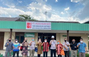 Kadis Perkebunan Provinsi Lampung, Lakukan Pembinaan Usaha Perkebunan ke PT. Agro Bumi Mas