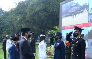 Presiden Jokowi, Lantik 700 Perwira Remaja TNI dan Polri