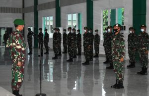 Danrem 043/Gatam Terima Laporan Korps Raport Masuk Satuan 51 Orang Prajurit