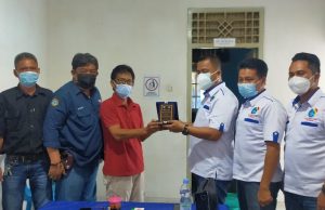 Jalin Silaturahmi, DPC AJO Indonesia Berkunjung ke Sekretariat DPC AWPI Kota Metro