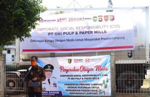 Pemprov Lampung Terima Bantuan Oksigen Cair dari Sinar Mas