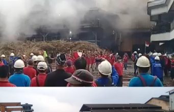 Buruh Pabrik Gula Berbondong Tuntut Management PT.GMP