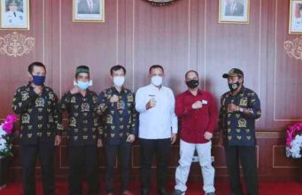 Bupati Nanang Ermanto Terima Audiensi Persatuan Anggota BPD Lampung Selatan