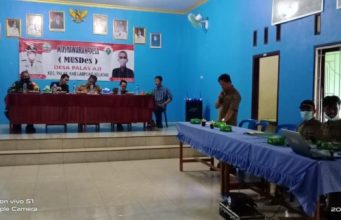 Musdes Desa Palas Aji Lampung Selatan Tahun 2021