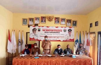 Babinsa Koramil Sidomulyo Hadiri Musrenbang Desa Sukamarga