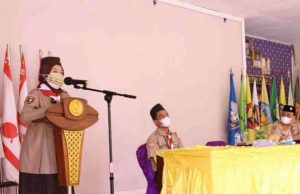 Chusnunia Terima Kunjungan Kerja & Studi Pusdiklatcab Pramuka Banyuasin