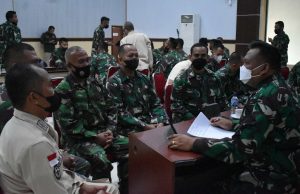 Tingkatkan Tertib Administrasi Korem 043/Gatam Laksanakan Taklimat Awal Wasrik Itdam II/Sriwijaya Tahun 2021