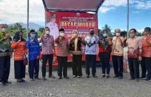 Hari Kelima Pemkab Lampung Selatan Gelar Pasar Murah Di GWH Kalianda