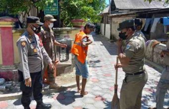 Operasi Yustisi Protokol Kesehatan Polsek Kepulauan Seribu Utara