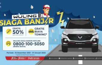 Wuling Siaga Banjir, Siap Melayani Konsumen di Musim Penghujan