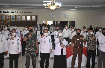 Danrem 043/Gatam Hadiri Deklarasi Janji Kinerja dan Pencanganan Pembangunan Zona Integritas
