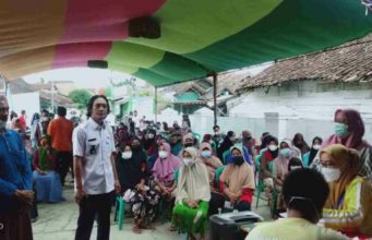 Sukseskan Vaksinasi ke-2, Kampung Lembasung Salurkan Hampir 700 Dosis