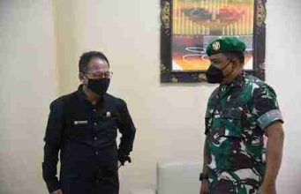 Mingrum Gumay Terima Kunjungan Danrem 043/Gatam