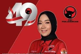 HUT ke-49 PDIP, Simak Pesan Nasionalisme Lesty Putri Utami