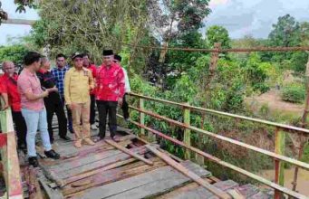 Ketua DPRD Menindak Lanjuti Sidak Lapangan Mengenai Kondisi Jembatan