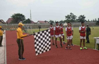 Kasrem 043/Gatam Tinjau Langsung Pelaksanaan Garjas Catar Akmil TA. 2022