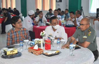 Bersama Aparat Pemerintahan Korem 043/Gatam Jalin Komunikasi Sosial