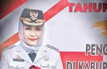 Bupati Winarti Gelar Pasar Murah di Kecamatan Menggala Kabupaten Tulang Bawang