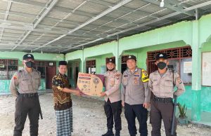 Sat Binmas Polres Lampung Selatan Sambangi Pondok Pesantren YAPINK V